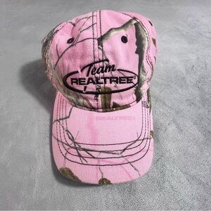 Woman’s Team Realtree Pink Camo Velcro Cap